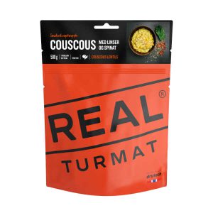 Couscous met linzen en spinazie - Real Turmat
